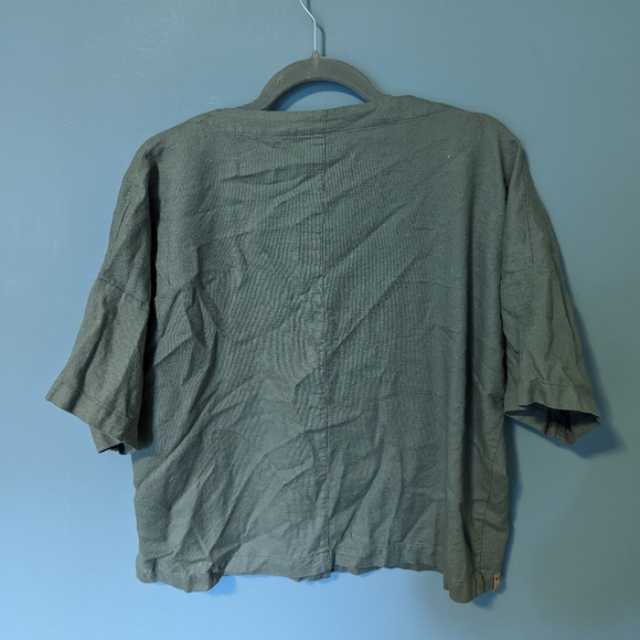 Ten Tree Market Shirt, Agave Green, Large - Picture 5 of 6